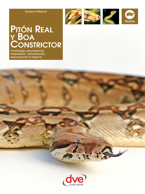 Title details for Pitón real y boa constrictor by Massimo Millefanti - Available